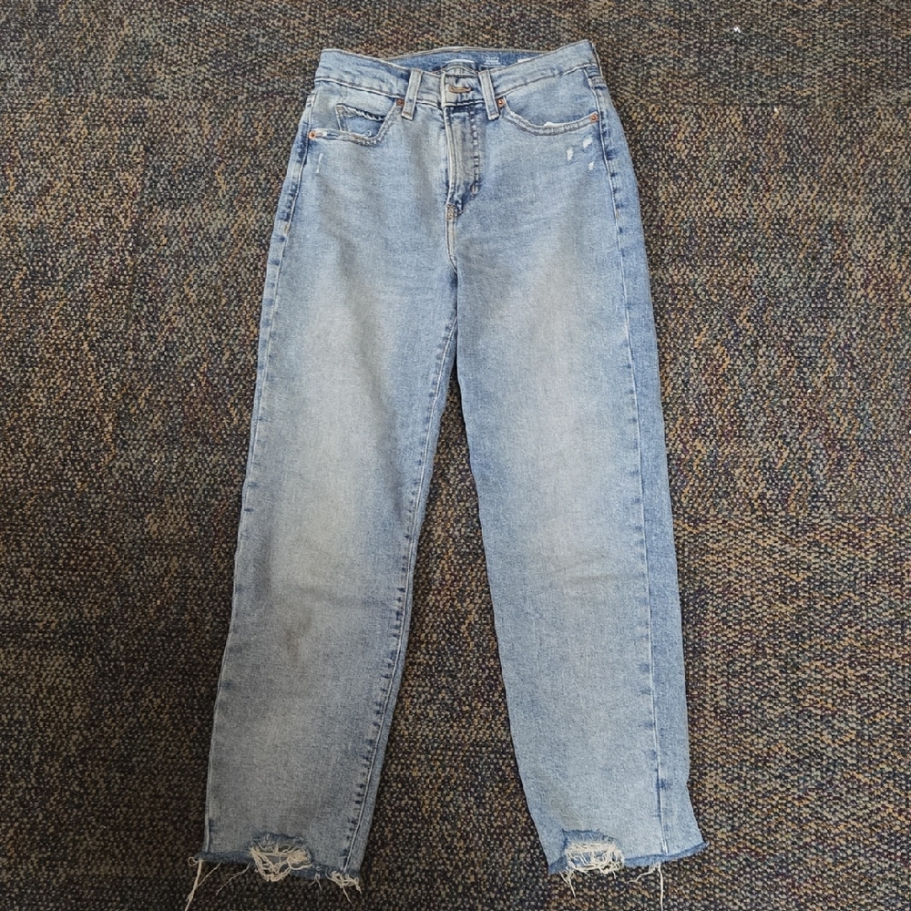 Old Navy Light Blue Straight Leg Jeans